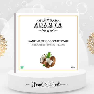 HANDMADE COLD PROCESSED COCONUT SOAP FOR MOISTURIZING AND HEALING